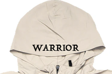 "Warrior" Windbreaker Hoodie