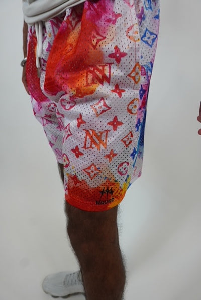 Naurd Ultra Mesh Shorts "Color Camo"