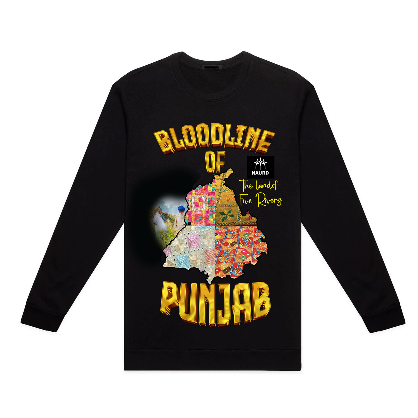 "Bloodline of Punjab" long sleeve shirt