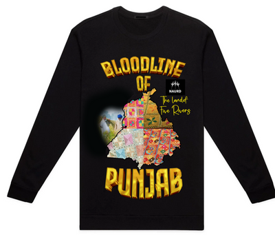 "Bloodline of Punjab" long sleeve shirt